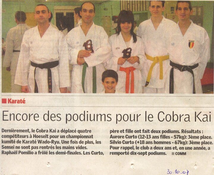 Coupure de presse : Coupe Hoeselt