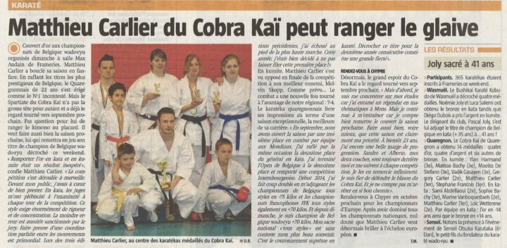 Coupure de presse : BK Wado
