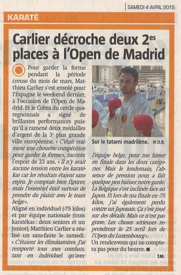 Coupure de presse : Open Madrid