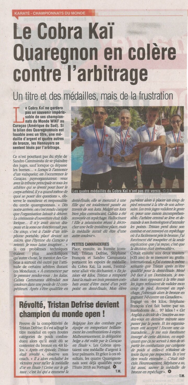 Coupure de presse : Curaçao