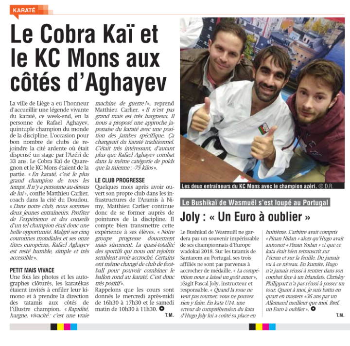 Coupure de presse : Agheyev