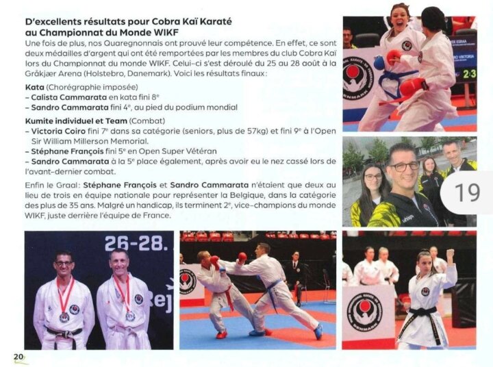 Coupure de presse : Le Journal de Quaregnon — 28 novembre 2022
